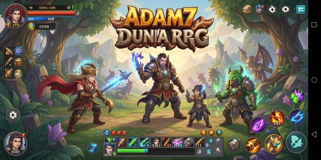 Gameplay menegangkan dengan petualangan seru di ADAM77.