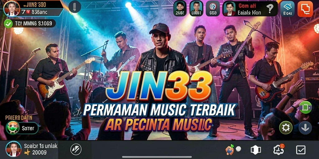 Tampilan gameplay JIN33 yang menantang dan interaktif.