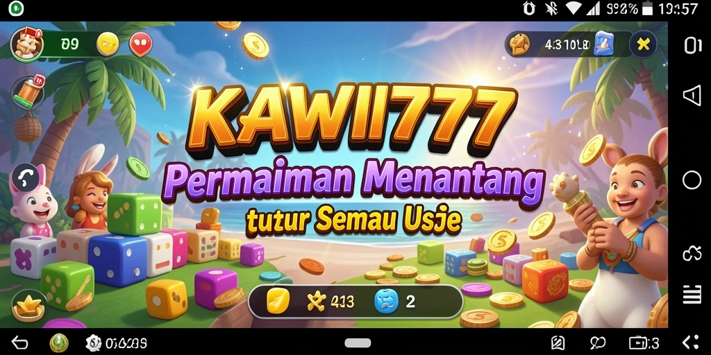 Tampilan gameplay KAWI777 yang menantang dan menarik.