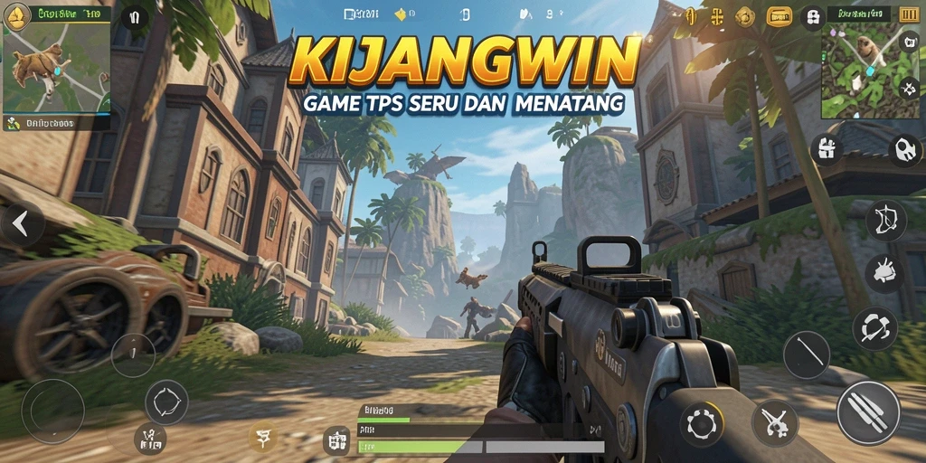 Tampilan gameplay mendebarkan dalam <strong>KIJANGWIN</strong> saat pertempuran intens.