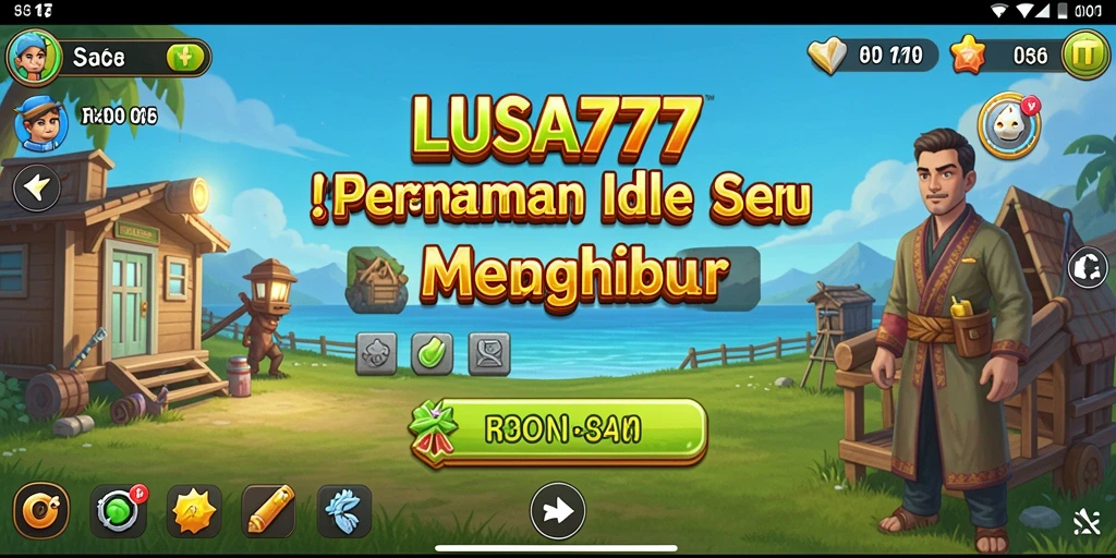 Tampilan gameplay LUSA777 yang menarik dan mengasyikkan.