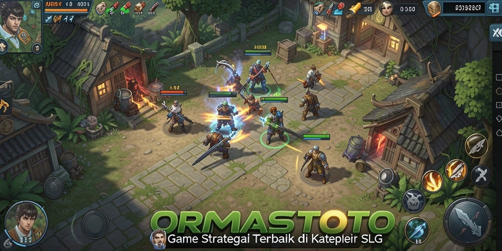 Tampilan gameplay mendalam dari ORMASTOTO yang penuh strategi.
