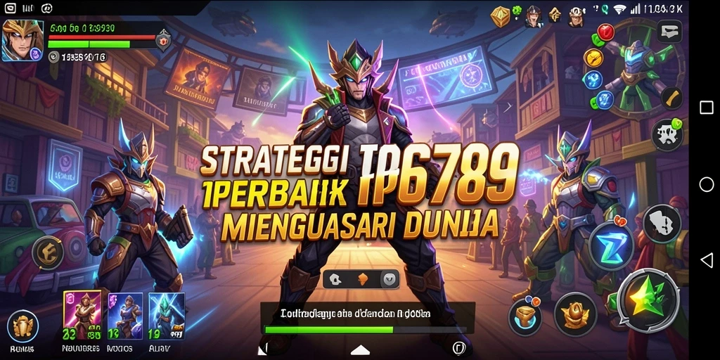 Tangkapan layar menampilkan pertempuran strategis dalam RP6789.