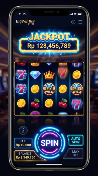 Tampilan aplikasi bigwin189 yang sederhana dan intuitif.